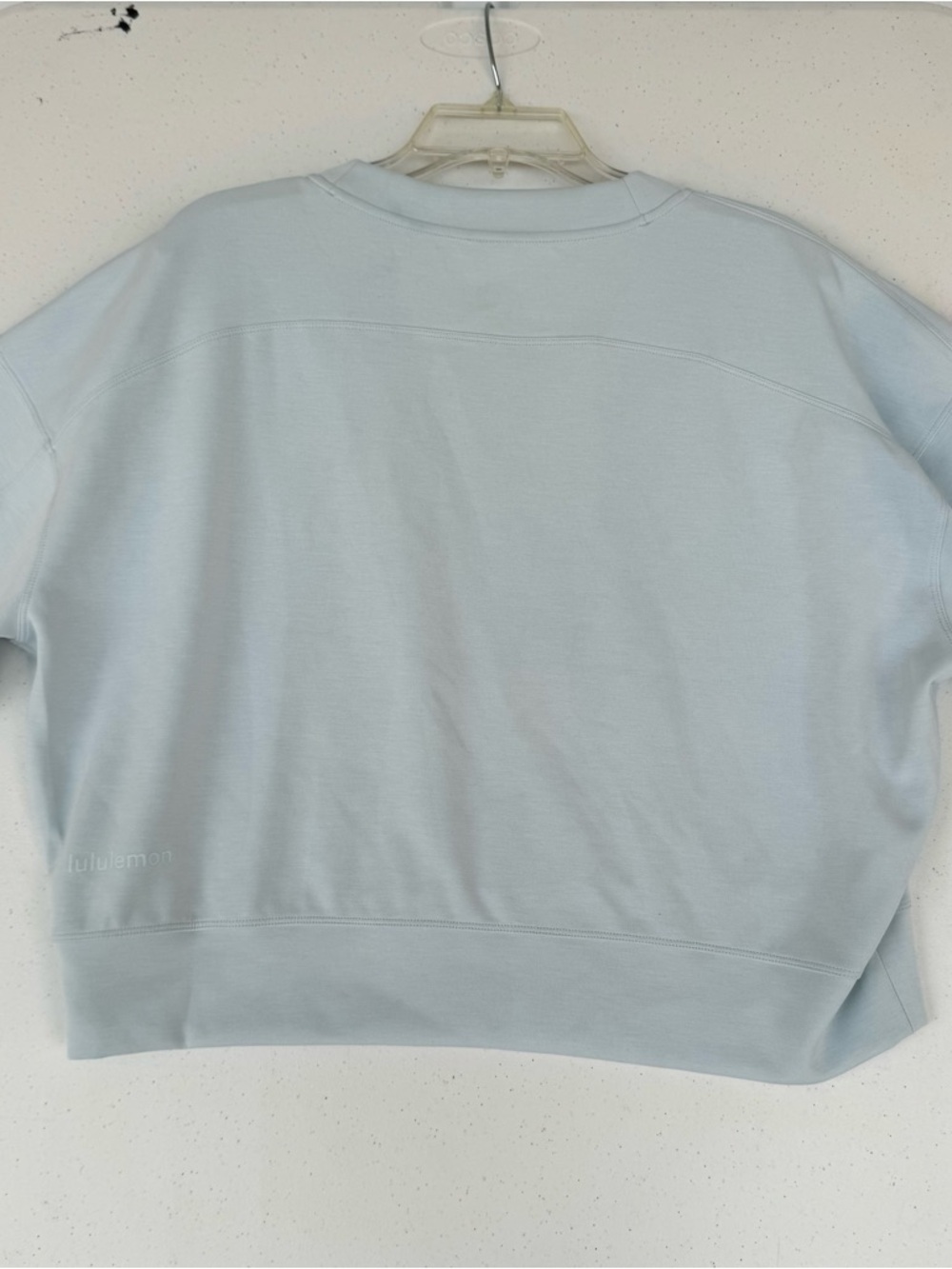 Lululemon Perfectly Oversized Cropped Crew Sweatshirt Women's 10 - Picture 2 of 7